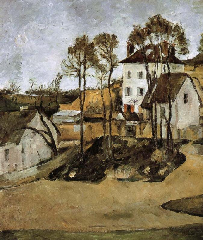 Paul Cezanne doctor s house oil painting image